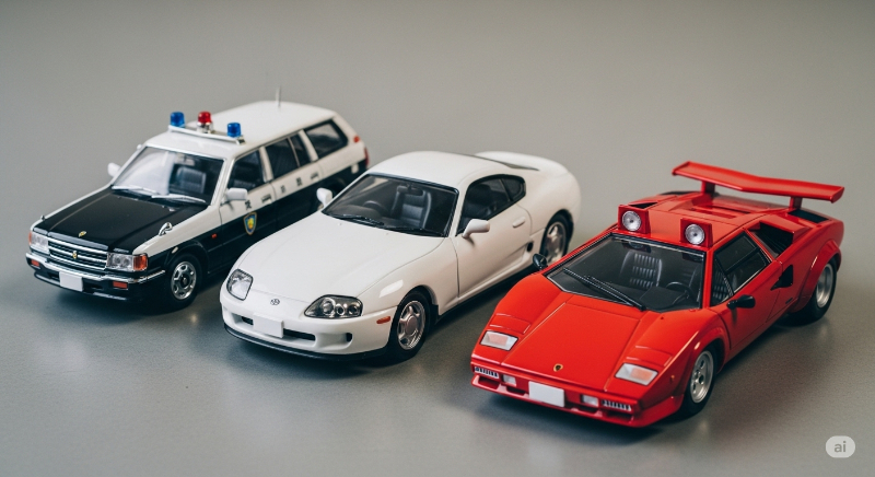 ホビージャパンミニカー1/64の評価！
