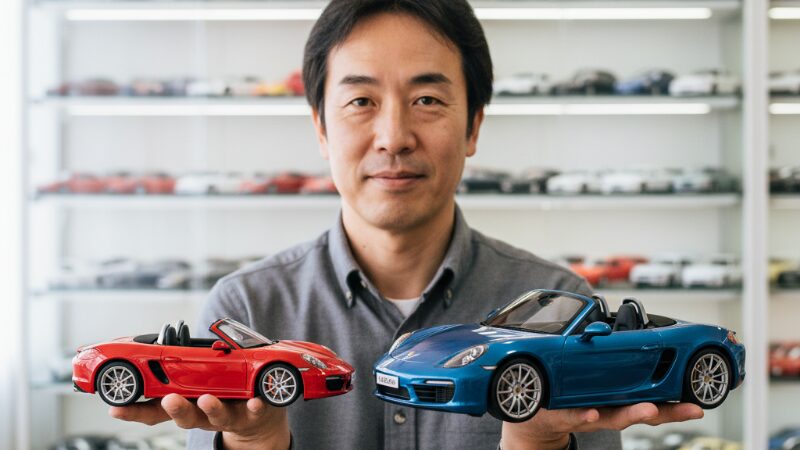 ポルシェボクスターのミニカー集め方