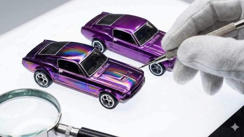 スーパートレジャーハントのレアモデルの見分け方を、詳細なクローズアップ写真で解説